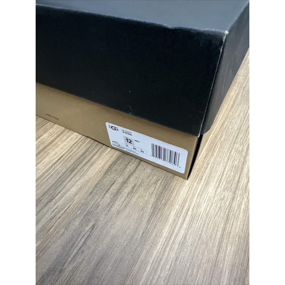Ugg Australia Men`s Neumel Leather Boots - White / Black - US Size 12 - New - Picture 13 of 14